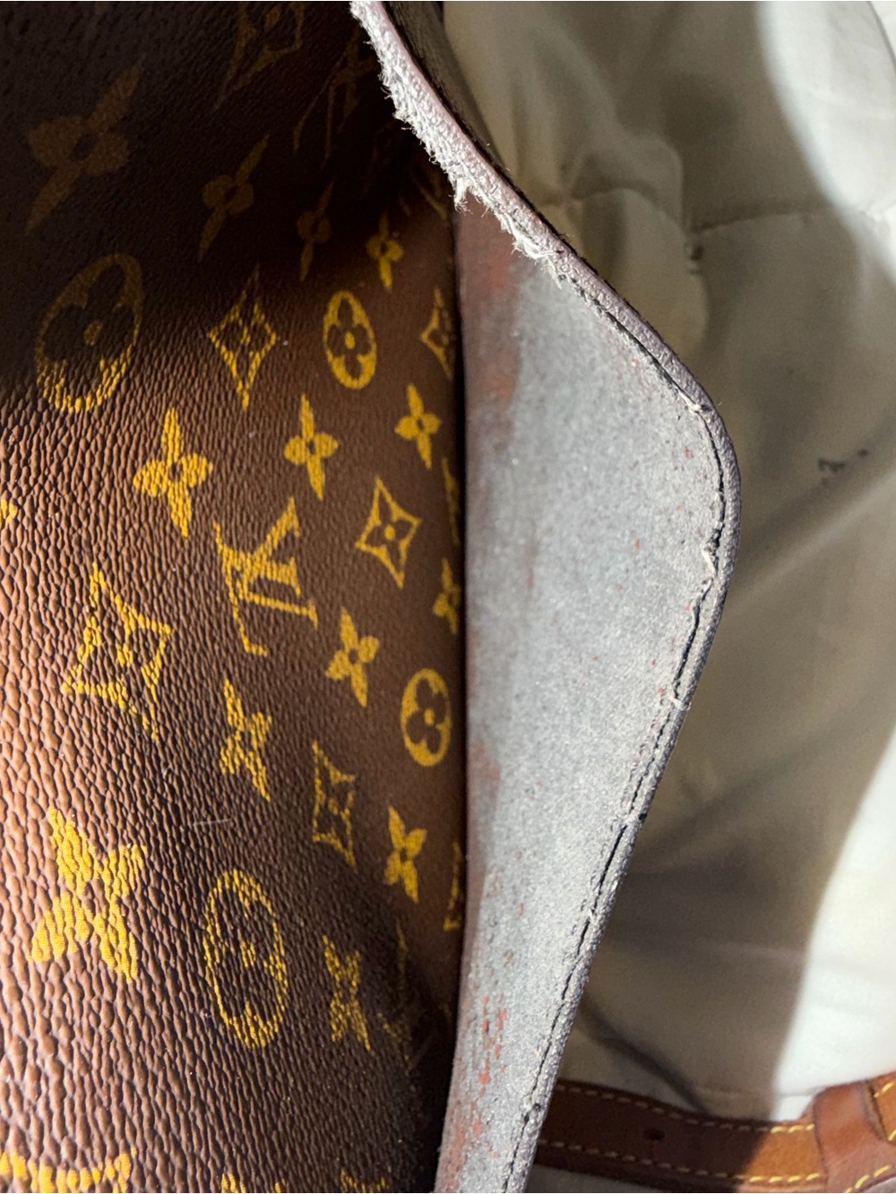 💯AUTHENTIC Louis Vuitton Monogram Saint Cloud Cross Bag - Picture 15 of 16